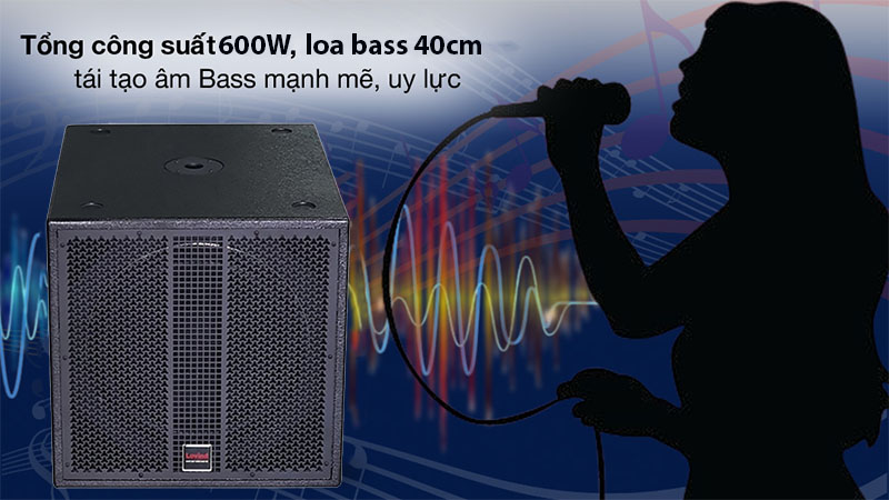 Công suất của Loa Sub điện Lovina SD016