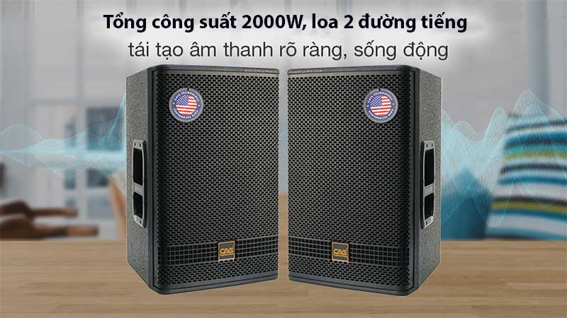 Công suất của Loa full CAVS LP12 Limited Edition