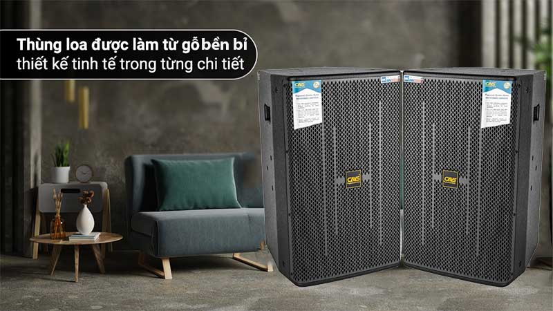 Thiết kế và chất liệu của Loa full CAVS XB12 Lite