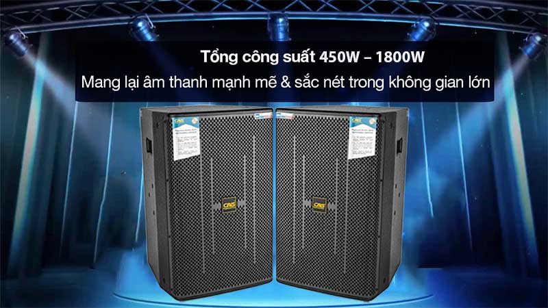 Công suất của Loa full CAVS XB12 Plus