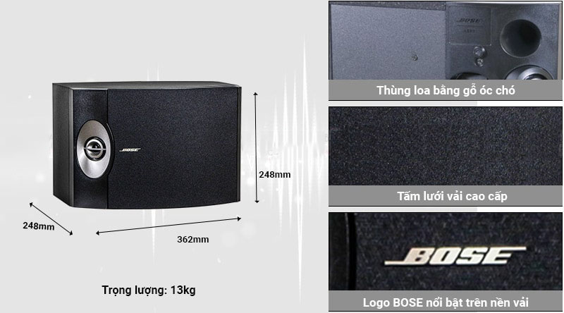 Loa karaoke Bose 301 - Hàng chính hãng