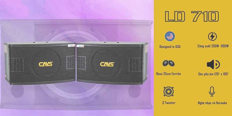 Loa karaoke CAVS LD710