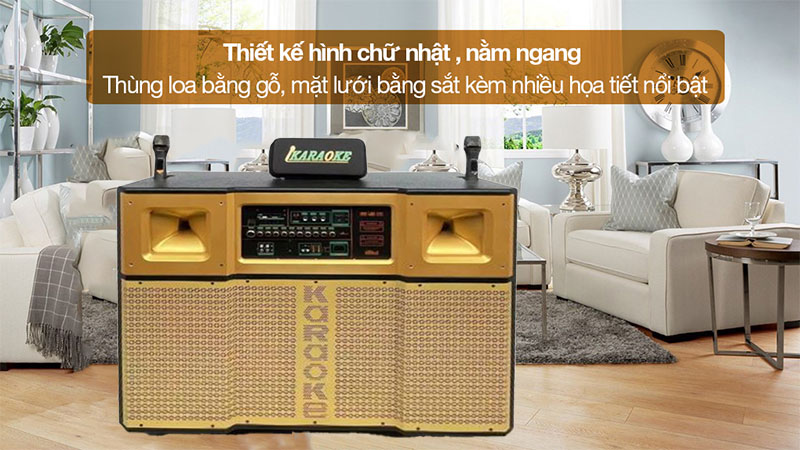 Loa karaoke di động Ladomax K-D3600 - Hàng chính hãng
