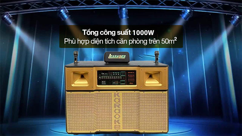 Loa karaoke di động Ladomax K-D3600A(DSP) - Hàng chính hãng
