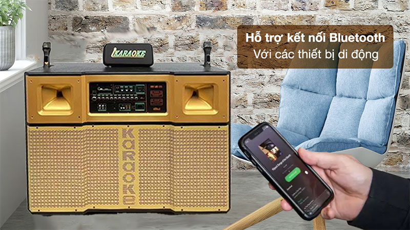 Loa karaoke di động Ladomax K-D3600 - Hàng chính hãng