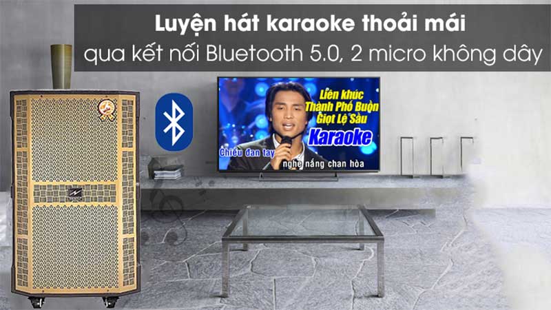Tính năng Bluetooth của Loa karaoke di động Thunder K182