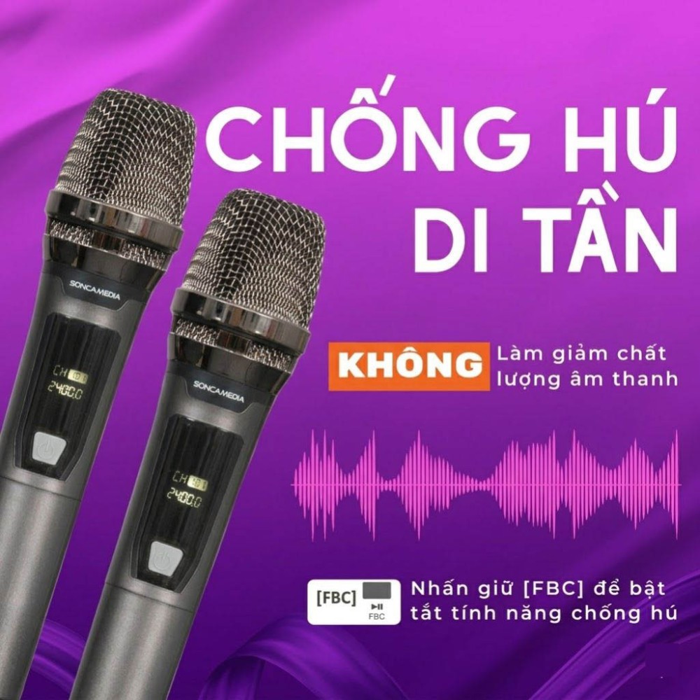 Loa karaoke di động Acnos CARRYON  - Hàng chính hãng