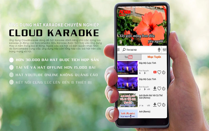 Loa karaoke xách tay Acnos HN450 - Hàng chính hãng