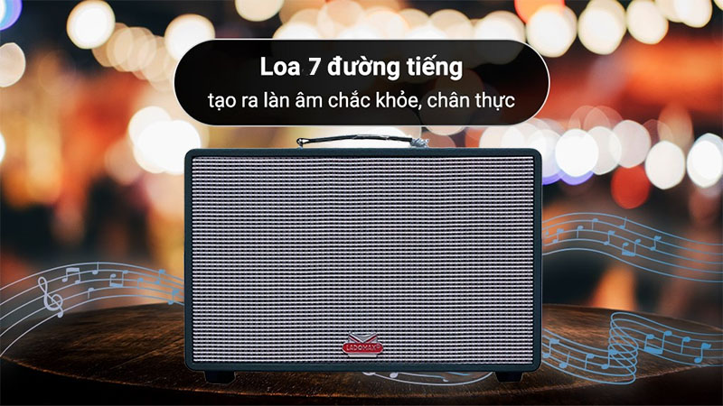 Cấu trúc của Loa karaoke xách tay Ladomax T-120