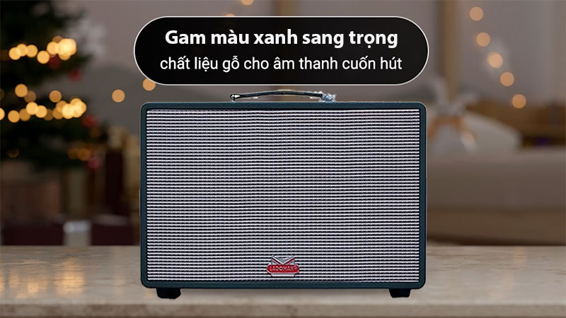 Chất liệu và màu săc của Loa karaoke xách tay Ladomax T-120