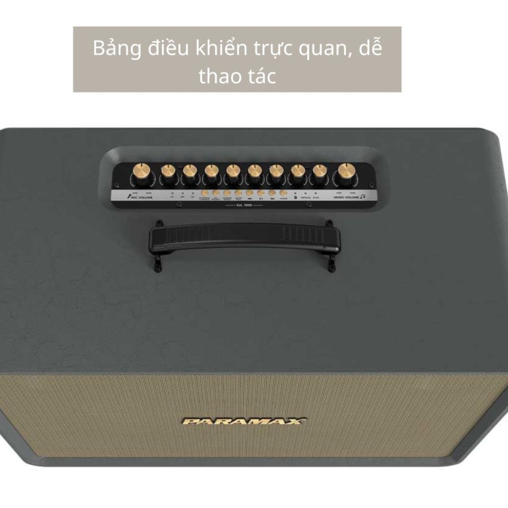 Loa karaoke xách tay Paramax KARAT S - Hàng chính hãng