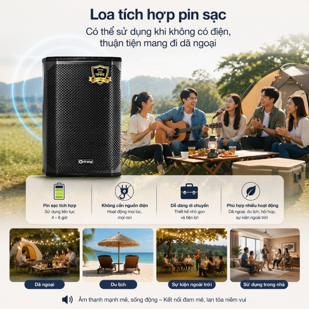 Loa kéo Arirang EDGE-X  - Hàng chính hãng