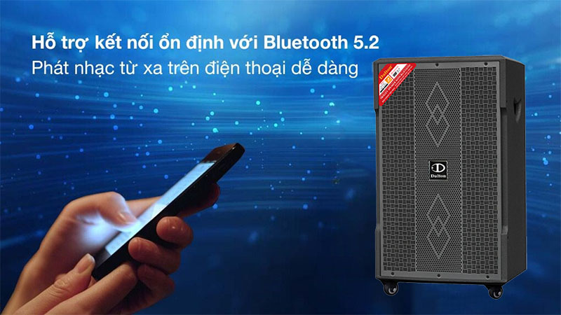 Tính năng Bluetooth của Loa kéo Dalton TS-12G400XP