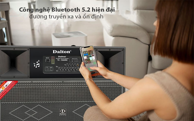 Chức năng Bluetooth của Loa kéo Dalton TS-15A5500