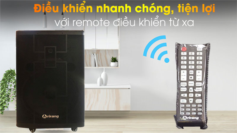 Điều khiển từ xa của Loa kéo di động Arirang MK1