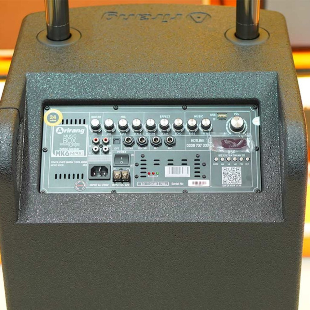 Loa kéo di động Arirang MK6 MAX - Hàng chính hãng