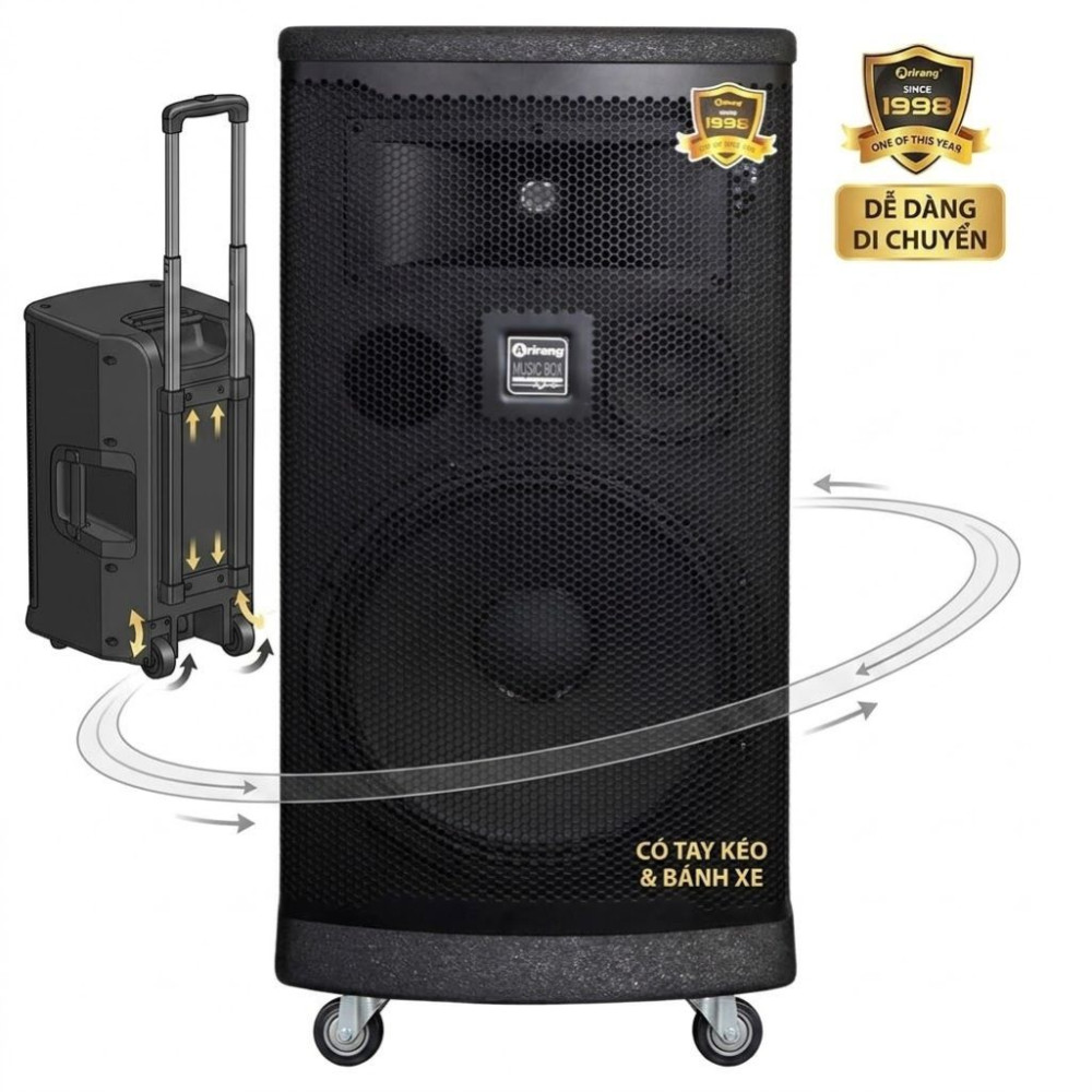 Loa kéo di động Arirang MK6 MAX - Hàng chính hãng