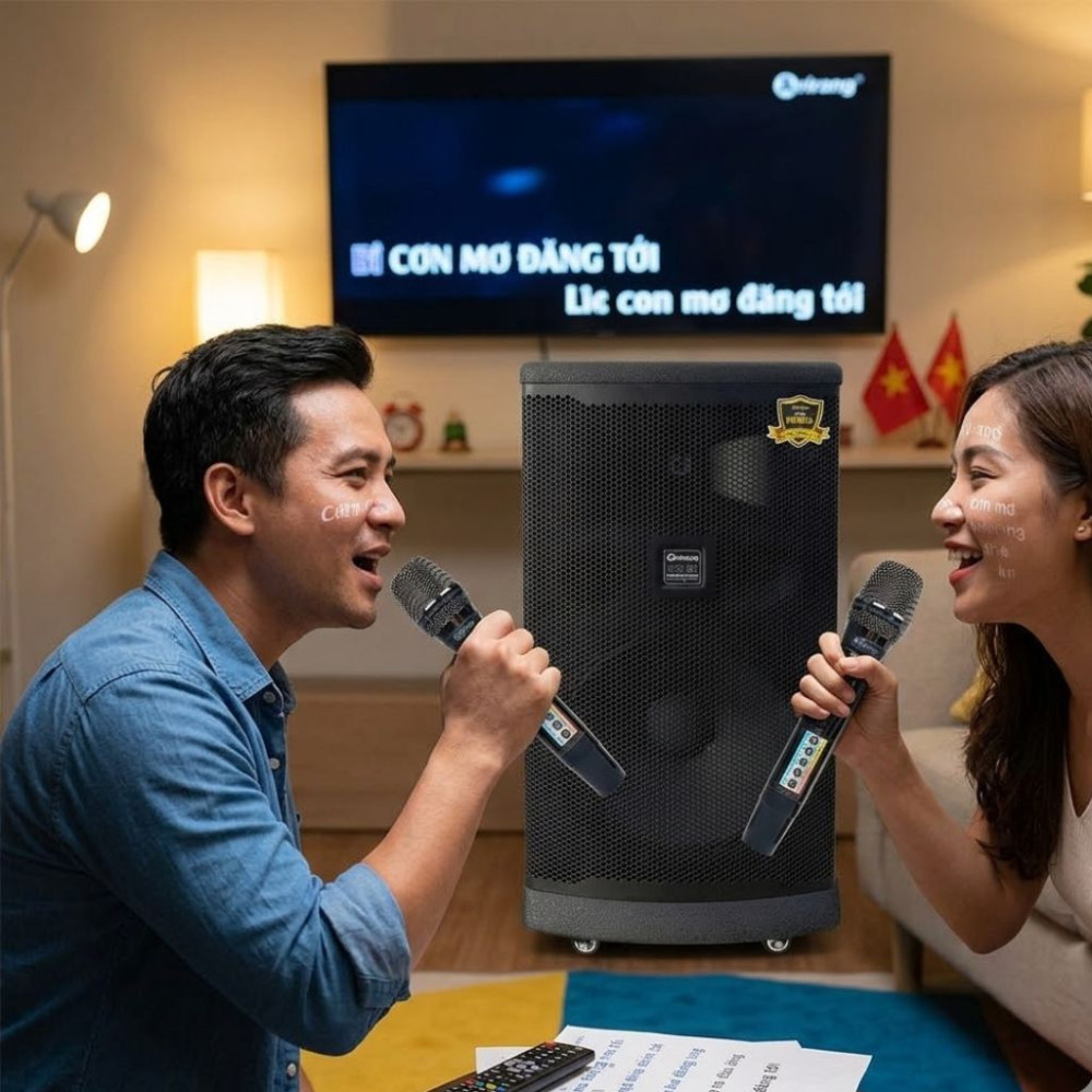 Loa kéo di động Arirang MK6 MAX - Hàng chính hãng