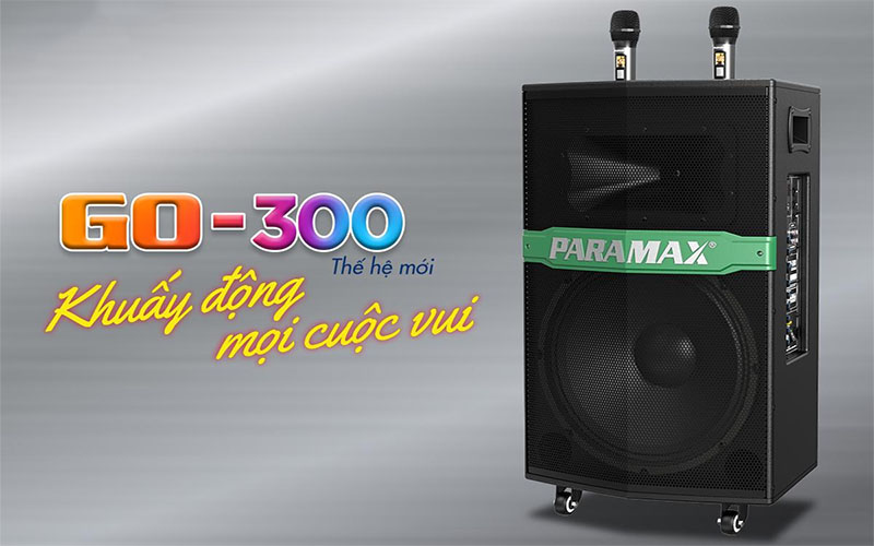 Loa kéo di động Paramax GO-300S