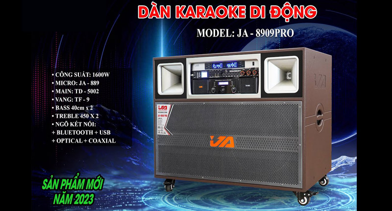 Loa kéo điện JA-8909 PRO