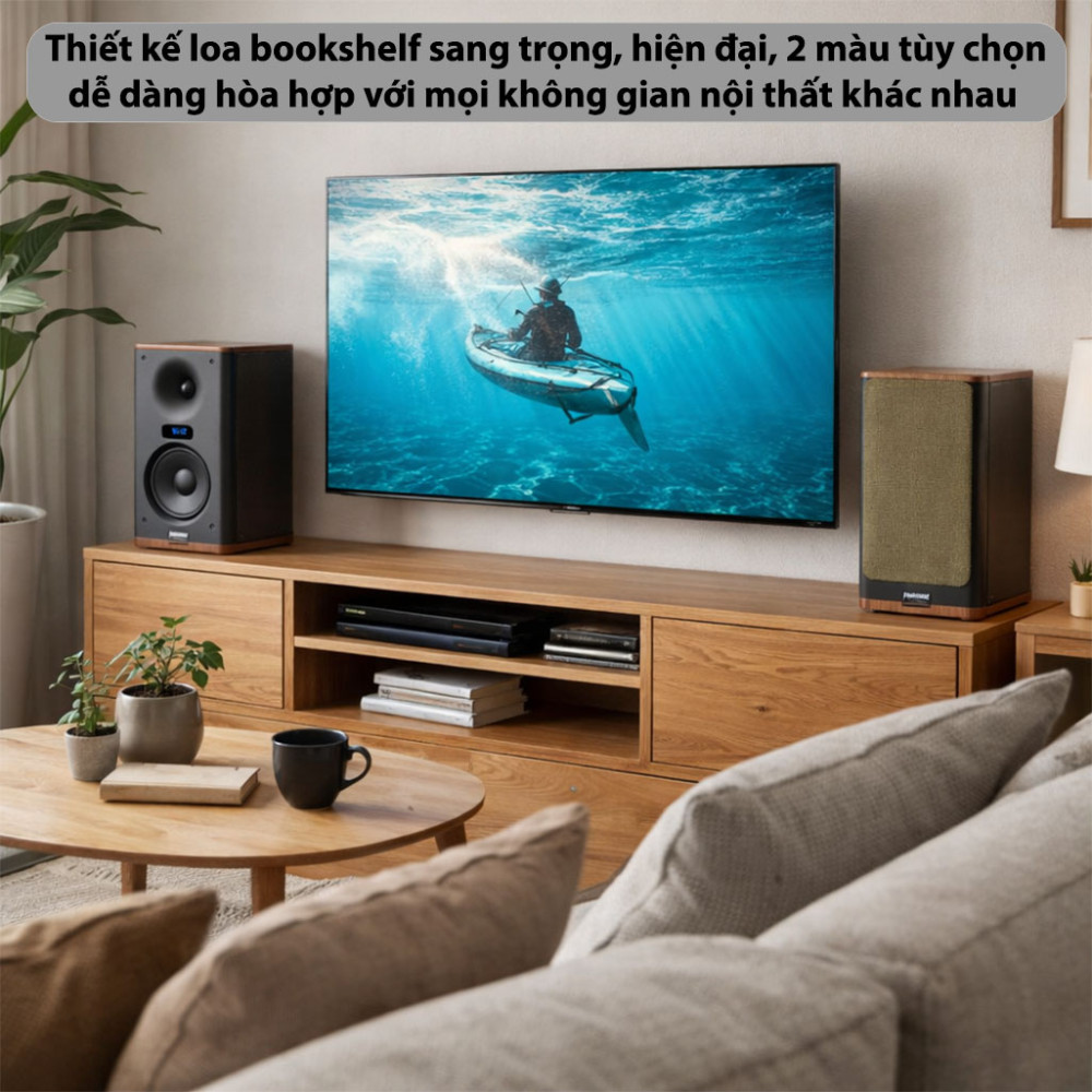 Loa nghe nhạc và karaoke Paramax HOMI 6 SMART - Hàng chính hãng