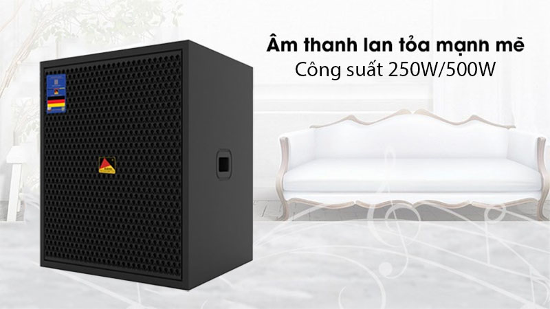 Công suất của Loa sub Eudac SW-12A