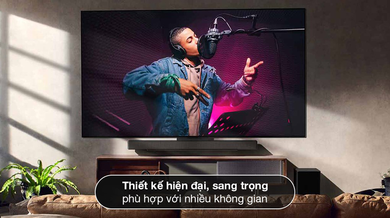 Thiết kế sang trọng phù hợp với mọi không gian nội thất