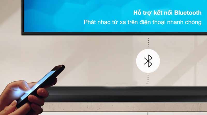 Kết nối Bluetooth phát nhạc từ xa bằng điện thoại