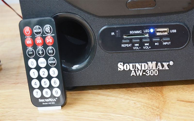 Điều khiển của Loa vi tính SoundMax AW-300/2.1