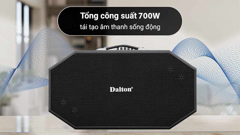 Công suất của Loa xách tay Dalton K208H