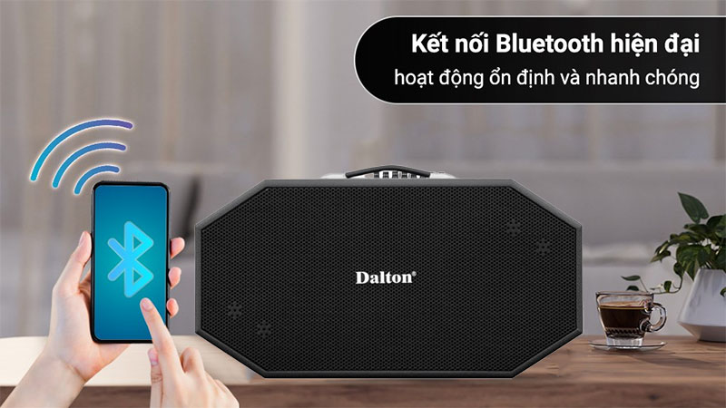 Tính năng Bluetooth của Loa xách tay Dalton K208H