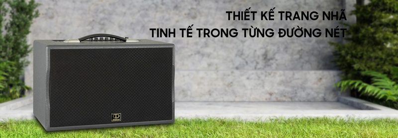 Nhỏ gọn, sang trọng, có quai xách, dễ dàng di chuyển