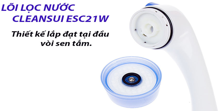 Lắp đặt của Lõi lọc nước dành cho vòi sen tắm Cleansui ESC21W