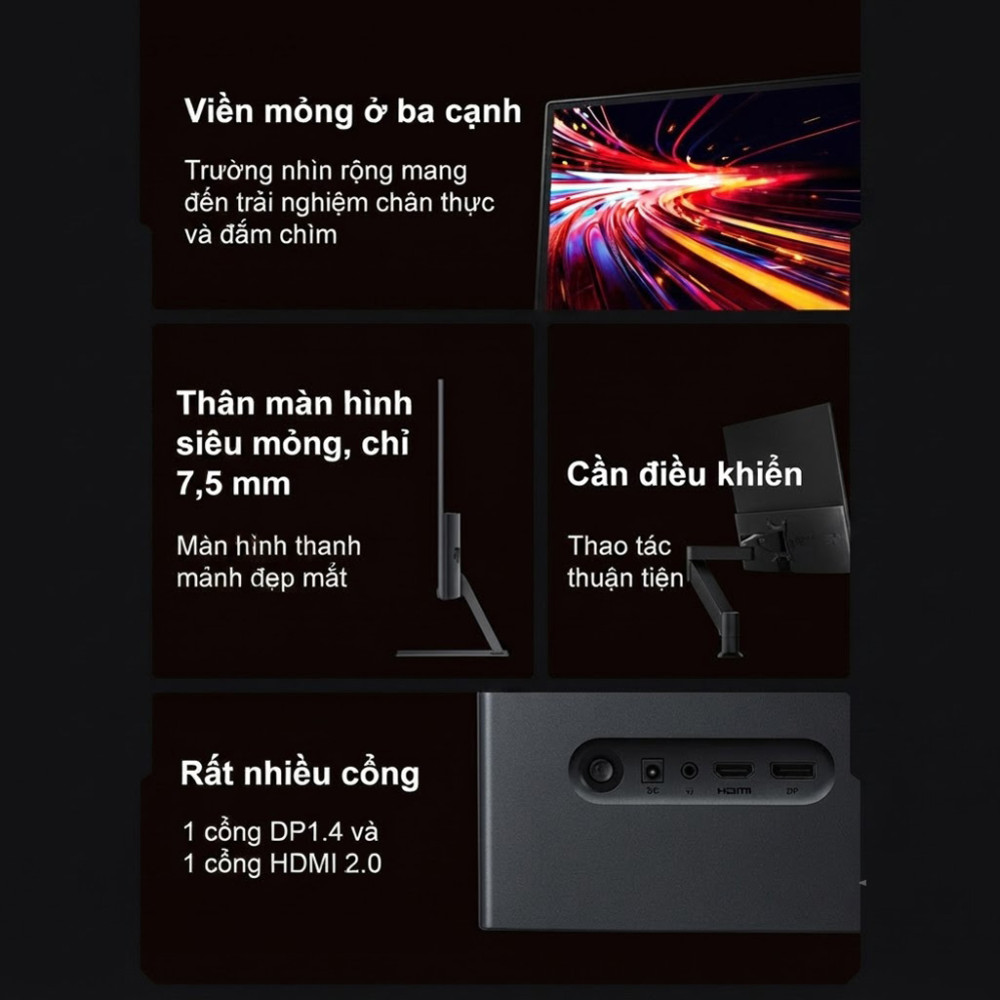 Màn hình Xiaomi Gaming Monitor G24i ELA5625EU - Hàng chính hãng