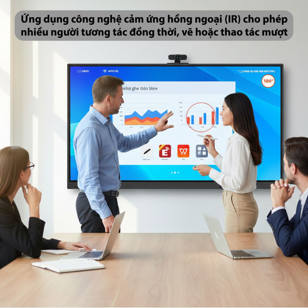 Màn hình tương tác Aikyo AID-B10025UHD - Hàng chính hãng