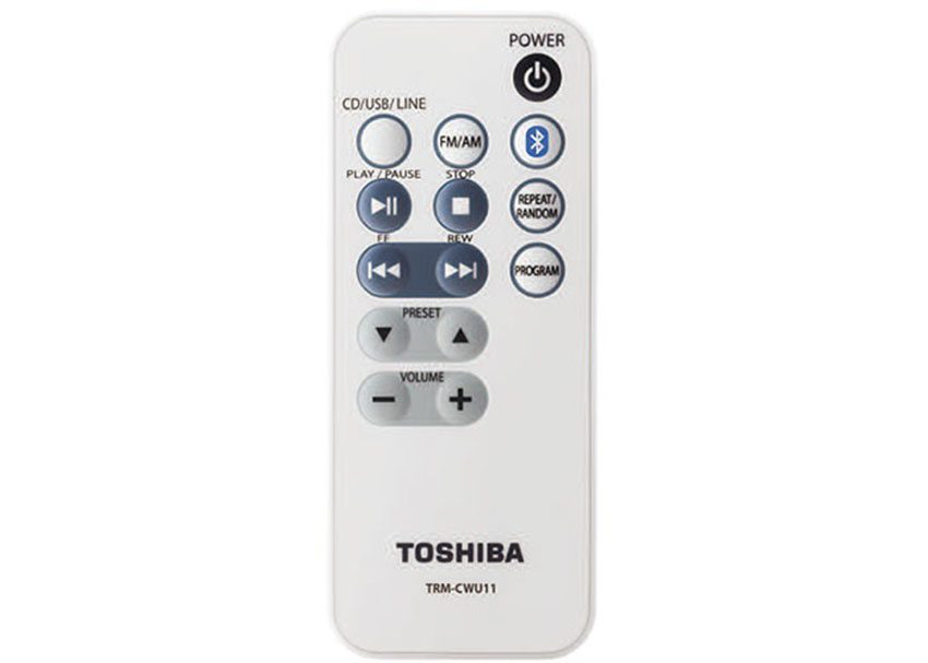 Remote điều khiển từ xa của máy Cassette Toshiba TY-CWU11