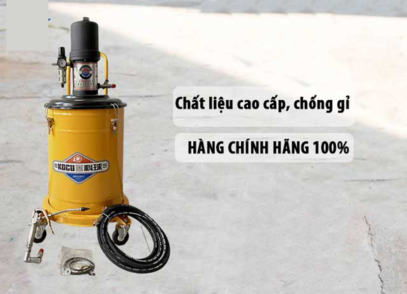 Được cấu tạo từ chất liệu nhựa và thép không gỉ cao cấp