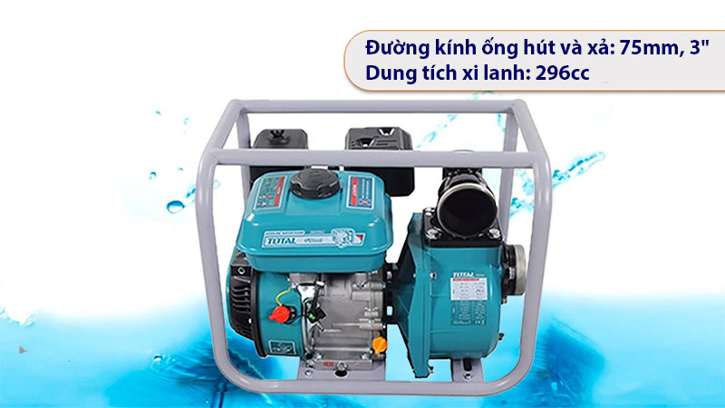 Thiết kế của Máy bơm nước chạy dầu Diesel Total TP5302