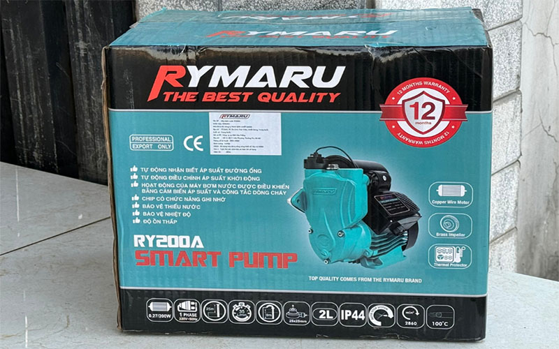 Máy bơm nước tăng áp Rymaru RY200A