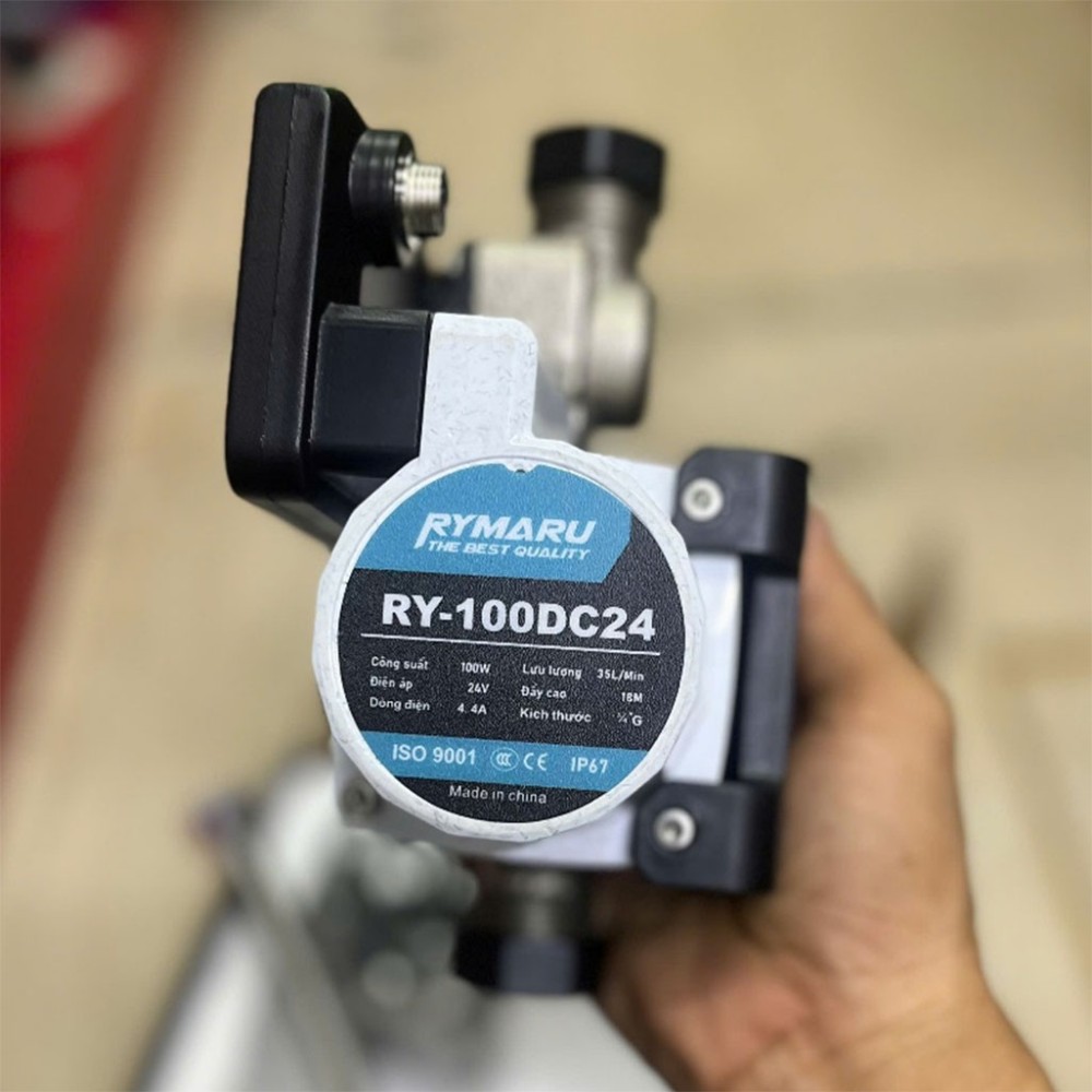 Bơm tăng áp mini Rymaru RY-100DC24 100W - Hàng chính hãng