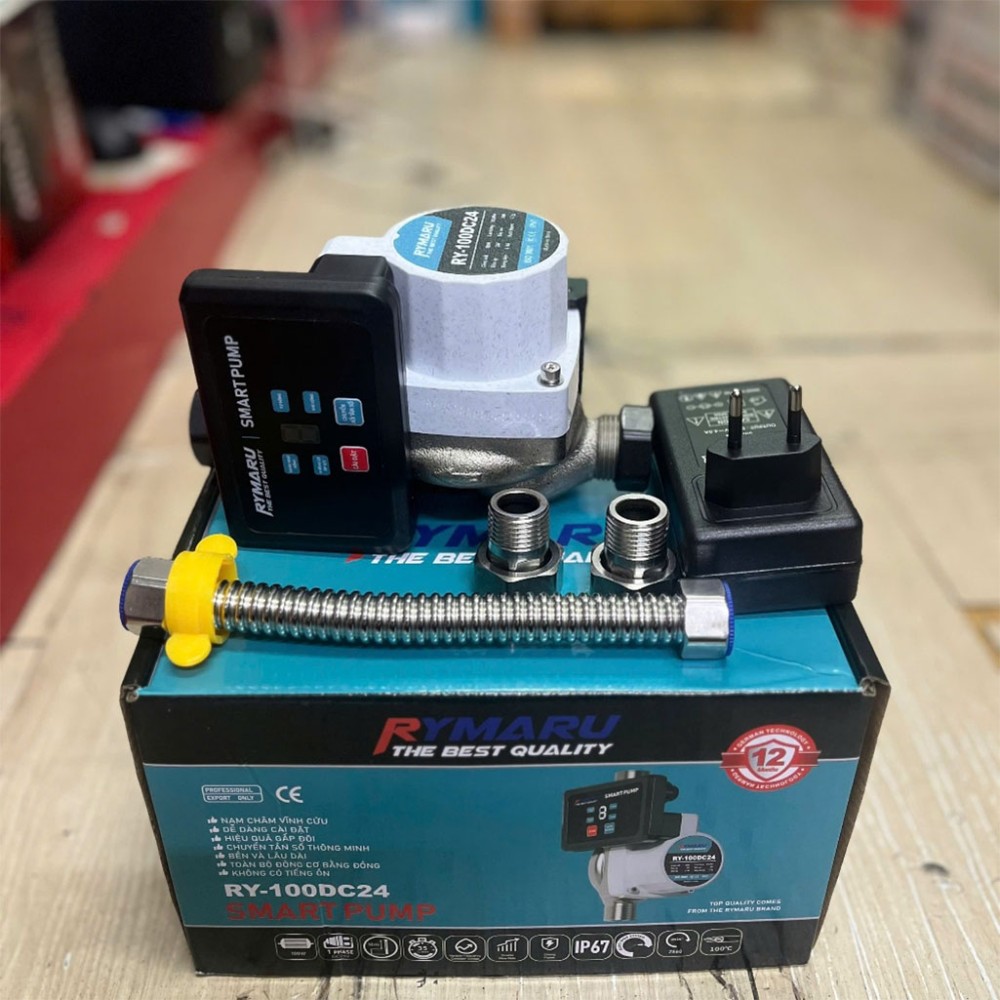 Bơm tăng áp mini Rymaru RY-100DC24 100W - Hàng chính hãng
