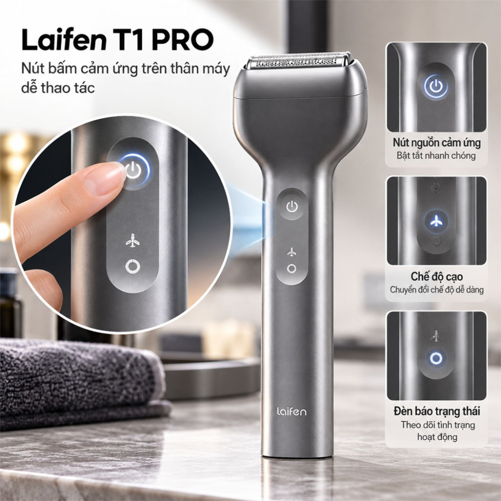 Máy cạo râu Laifen T1 PRO - Hàng chính hãng