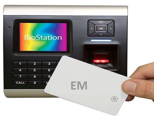 Máy chấm công và kiểm soát ra vào Suprema BIOSTATION BSRW-OC sử dụng thẻ EM card