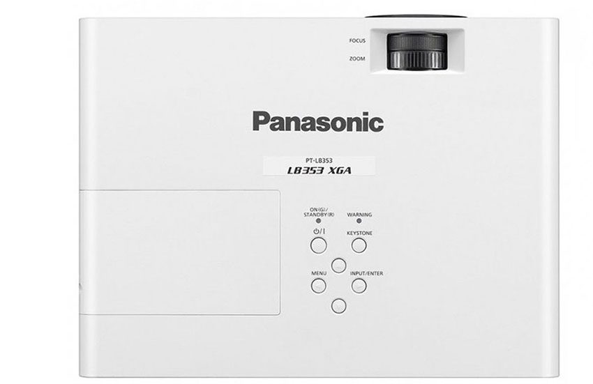 Bảng điều khiển của áy chiếu Panasonic PT-LB353