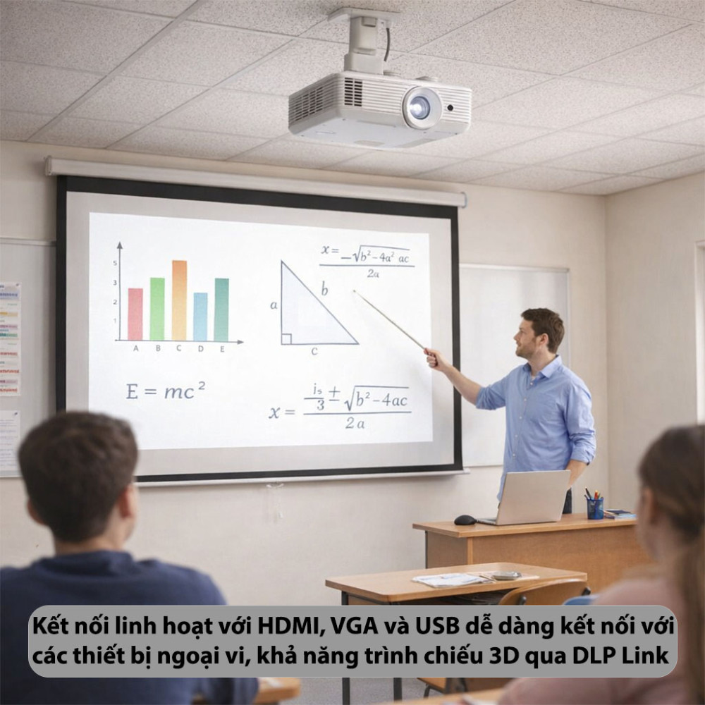 Máy chiếu Vivitek DW350 - Hàng chính hãng