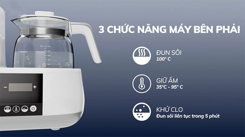 Chức năng của Máy đa năng điện tử Fatzbaby Multimax 1 FB9002SJ