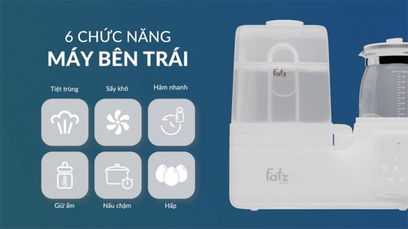 Chức năng của Máy đa năng điện tử Fatzbaby Multimax 3 FB9322SJ