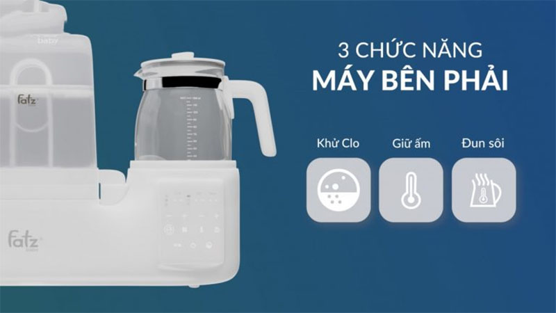 Chức năng của Máy đa năng điện tử Fatzbaby Multimax 3 FB9322SJ