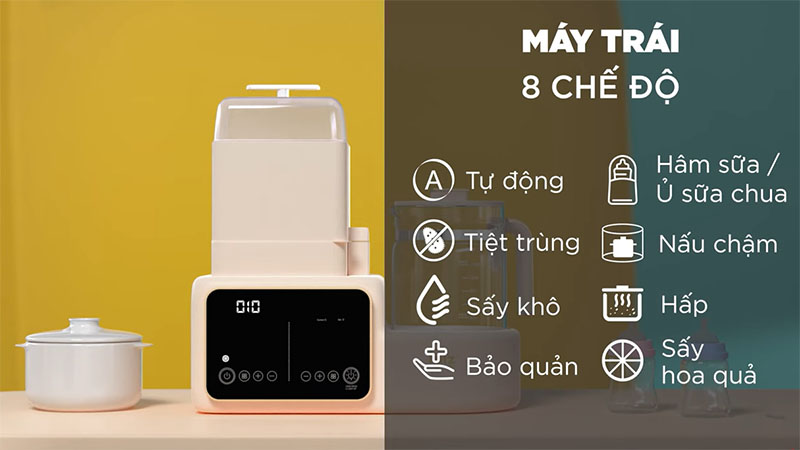 Chế độ hoạt động của Máy đa năng điện tử Multimax 7 Fatzbaby FB9302TN