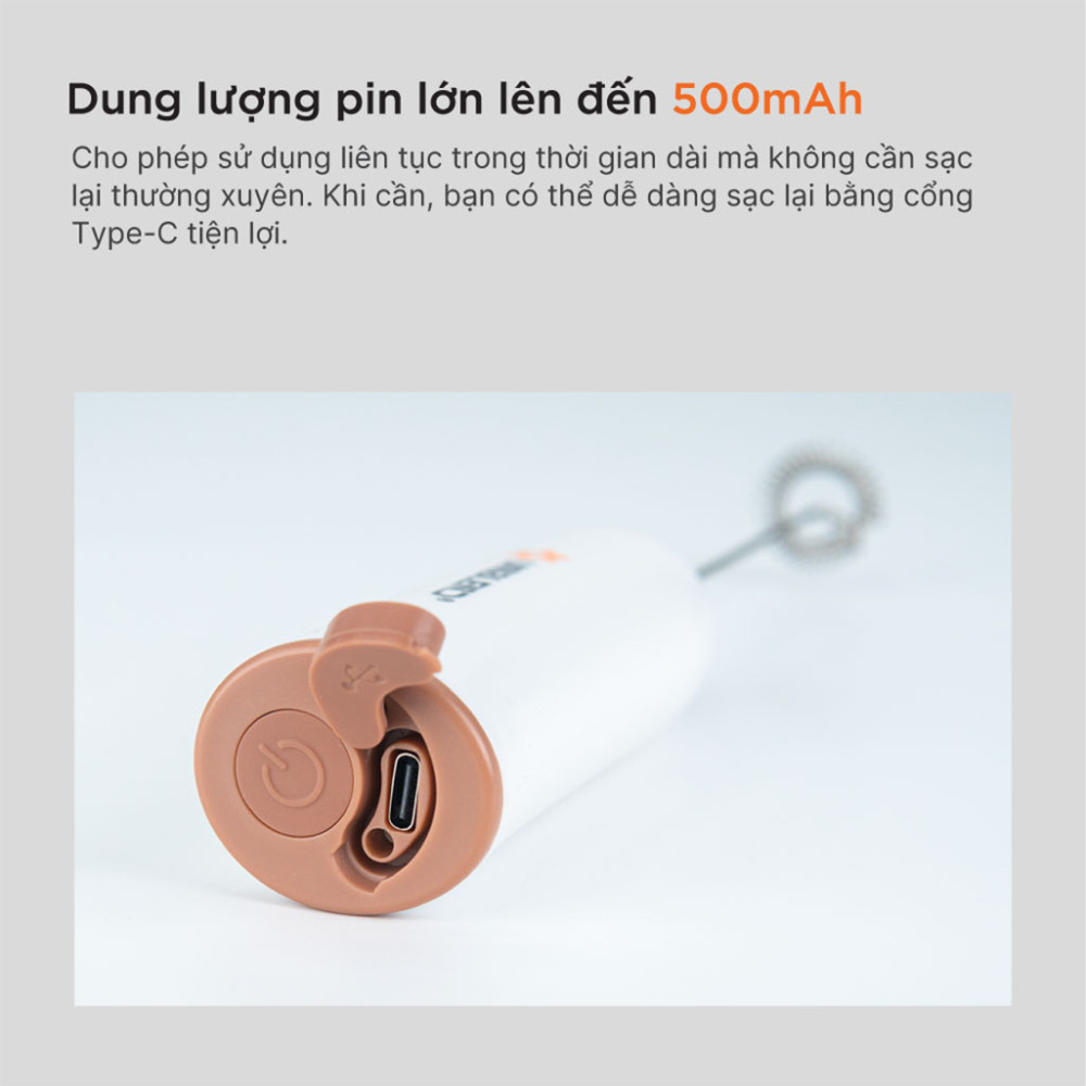 Máy đánh bọt cà phê đa năng Uniblend DC-08 - Hàng chính hãng